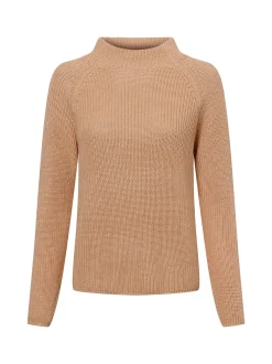 Monari Damen Strickpullover in camel - Ärmel: langarm
