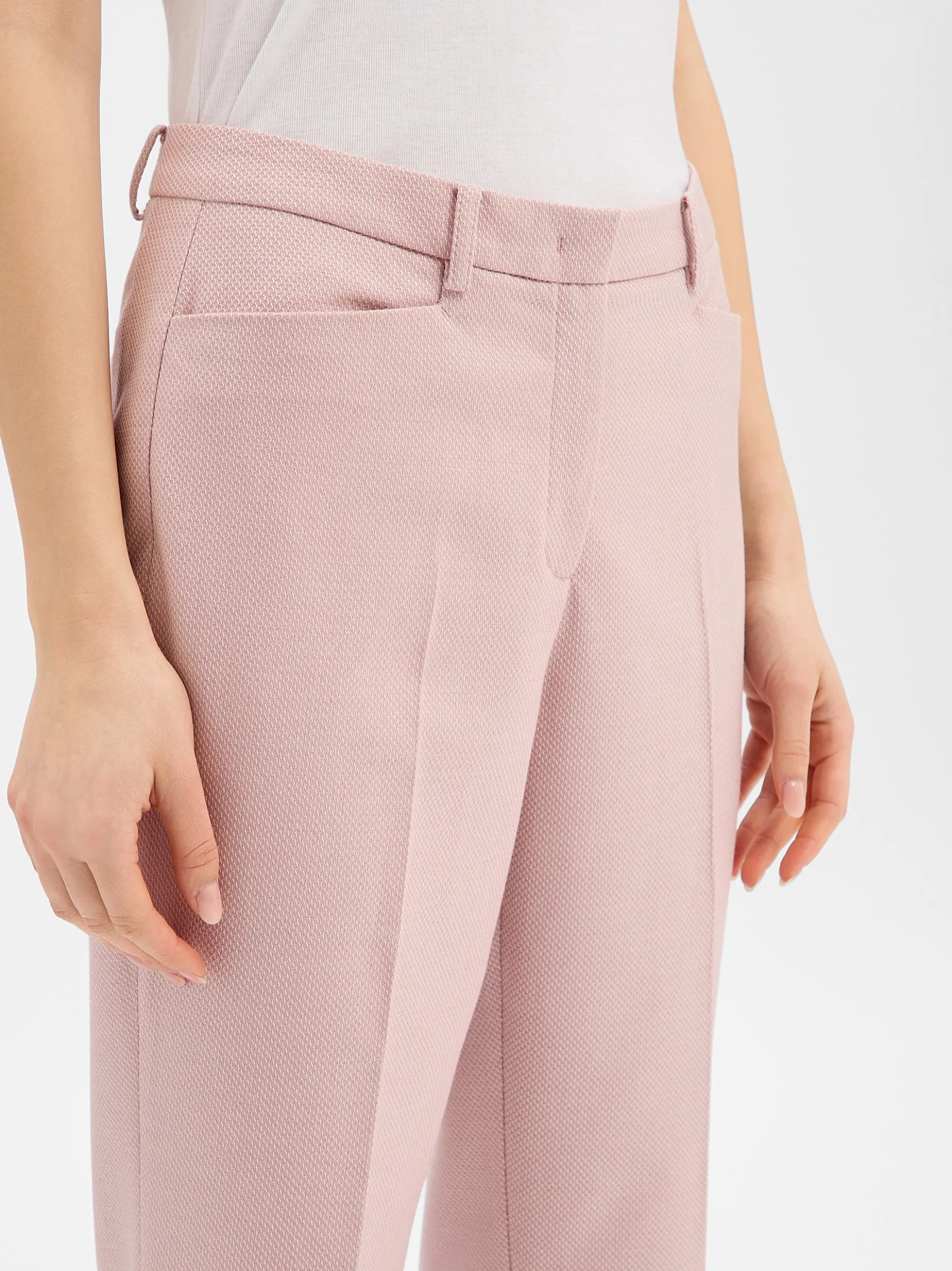 More & More Damen Hose - Hedy in altrosa