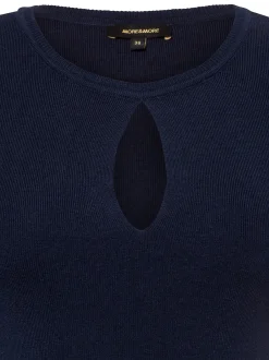 More & More Damen Strickpullover in marine