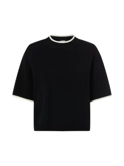 More & More Damen Strickpullover in schwarz