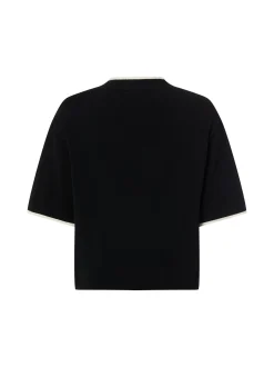 More & More Damen Strickpullover in schwarz