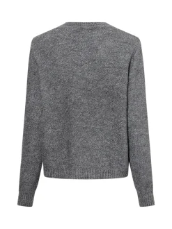More & More Damen Strickpullover in grau