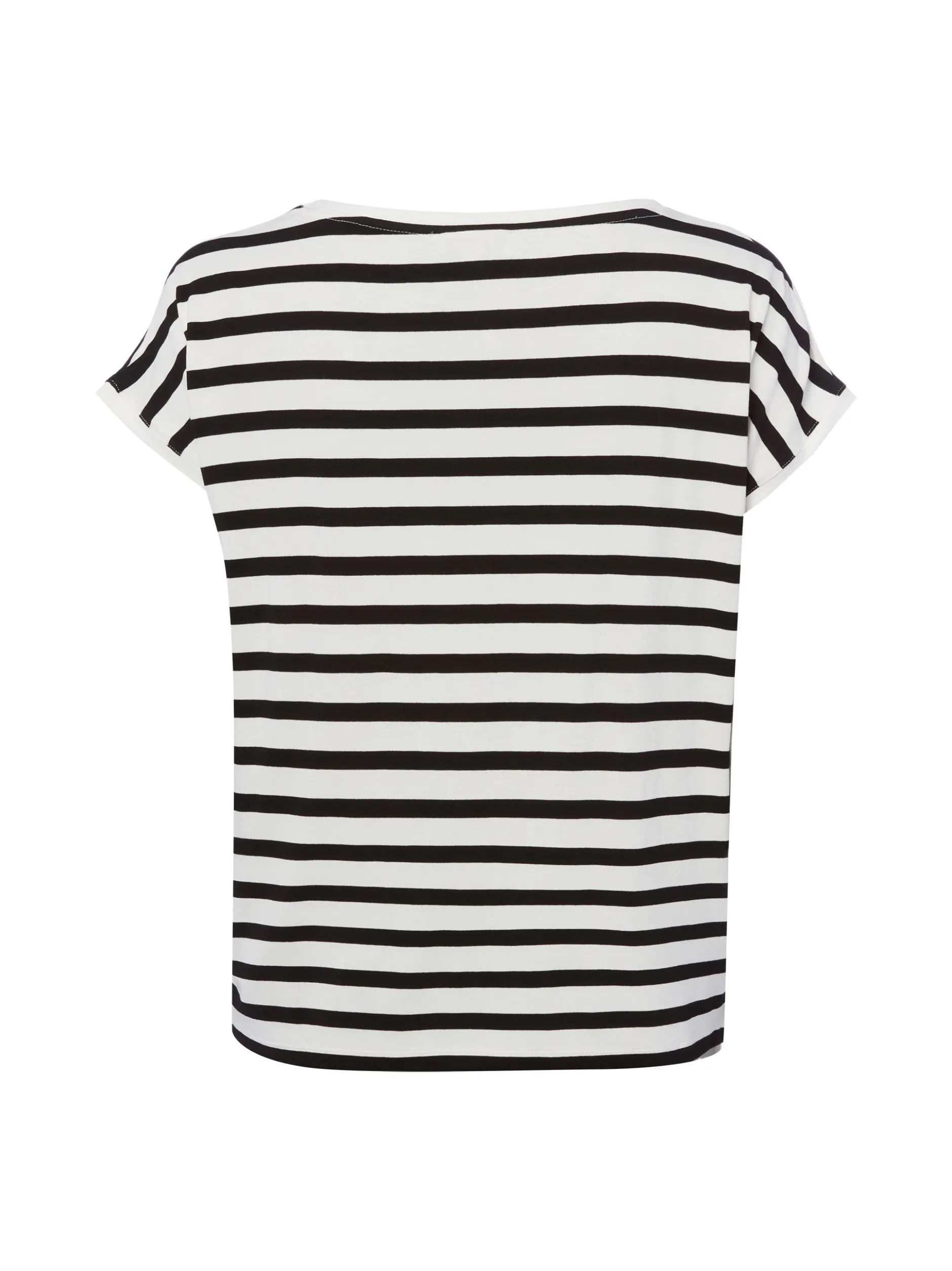 More & More Damen T-Shirt in schwarz weiß