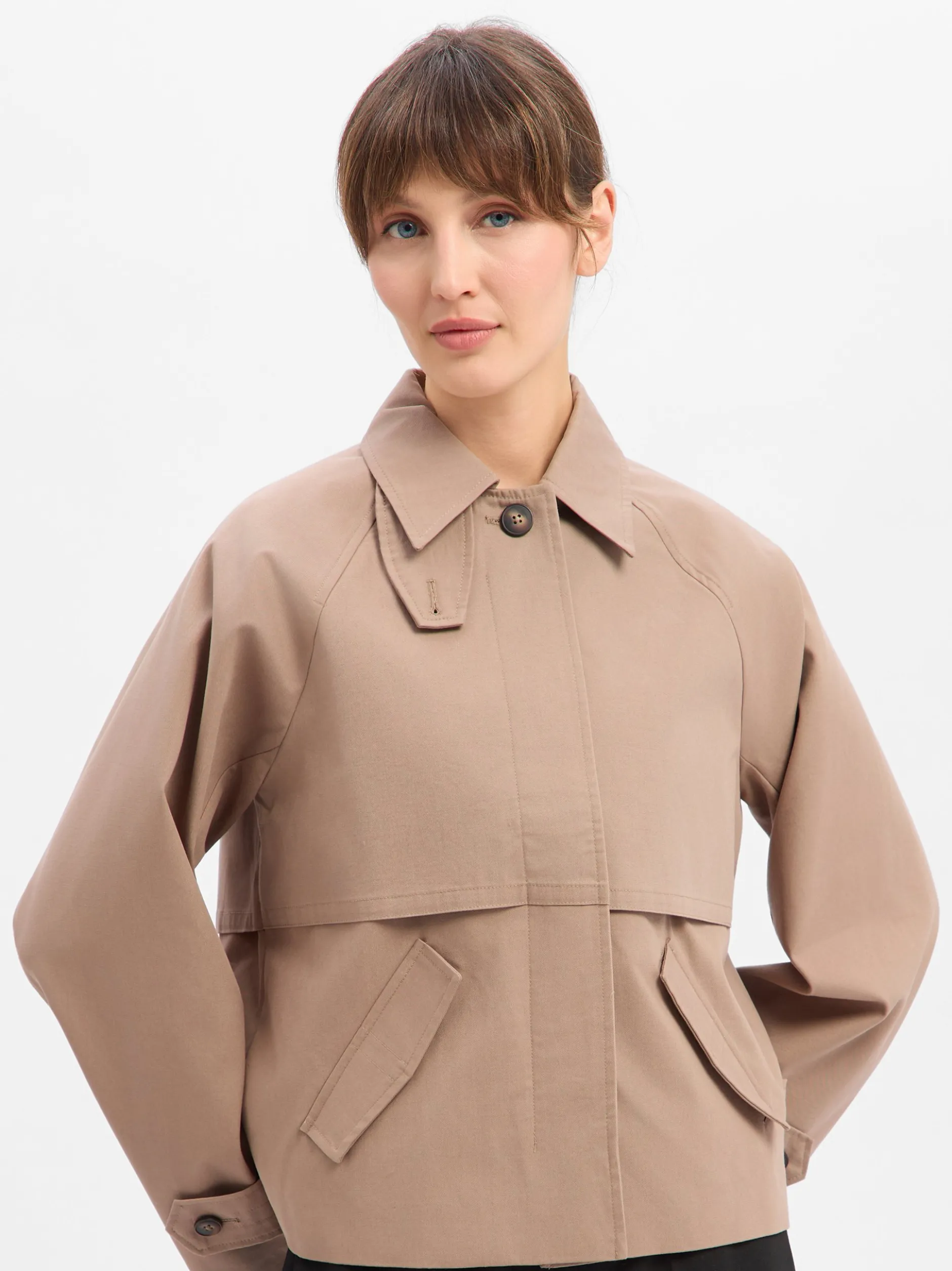 Msch Copenhagen Damen Übergangsjacke - MSCHSvada in braun