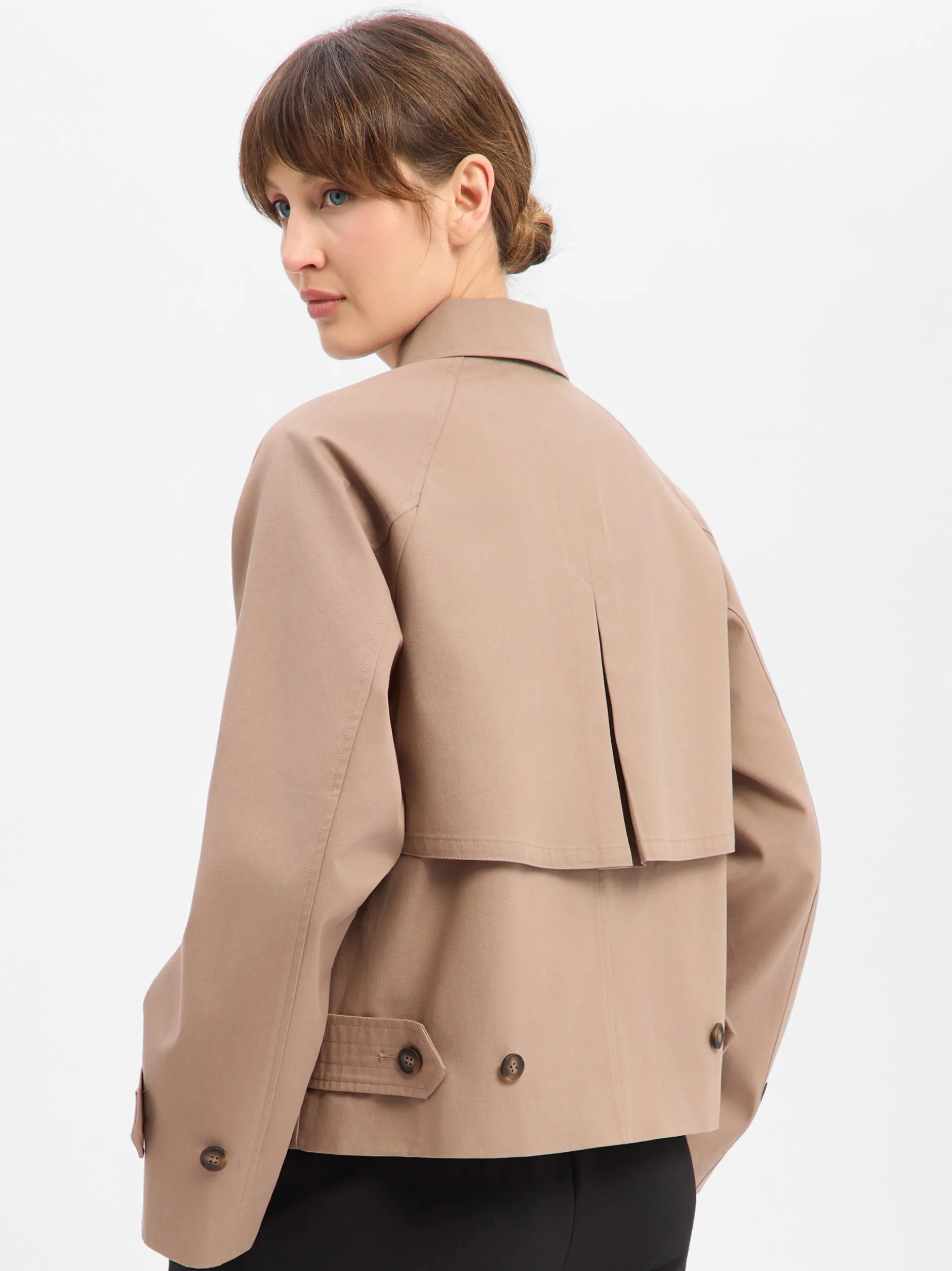 Msch Copenhagen Damen Übergangsjacke - MSCHSvada in braun