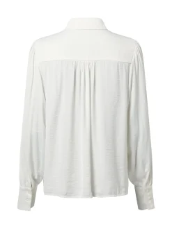 Msch Copenhagen Damen Bluse - MSCHViloah Maluca in weiß