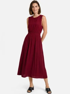 Msch Copenhagen Damen Freizeitkleid - MSCHDaria in rot