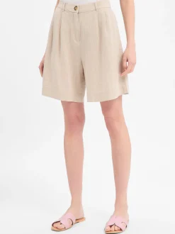 Msch Copenhagen Damen Shorts - MSCHViana Ginia in melange