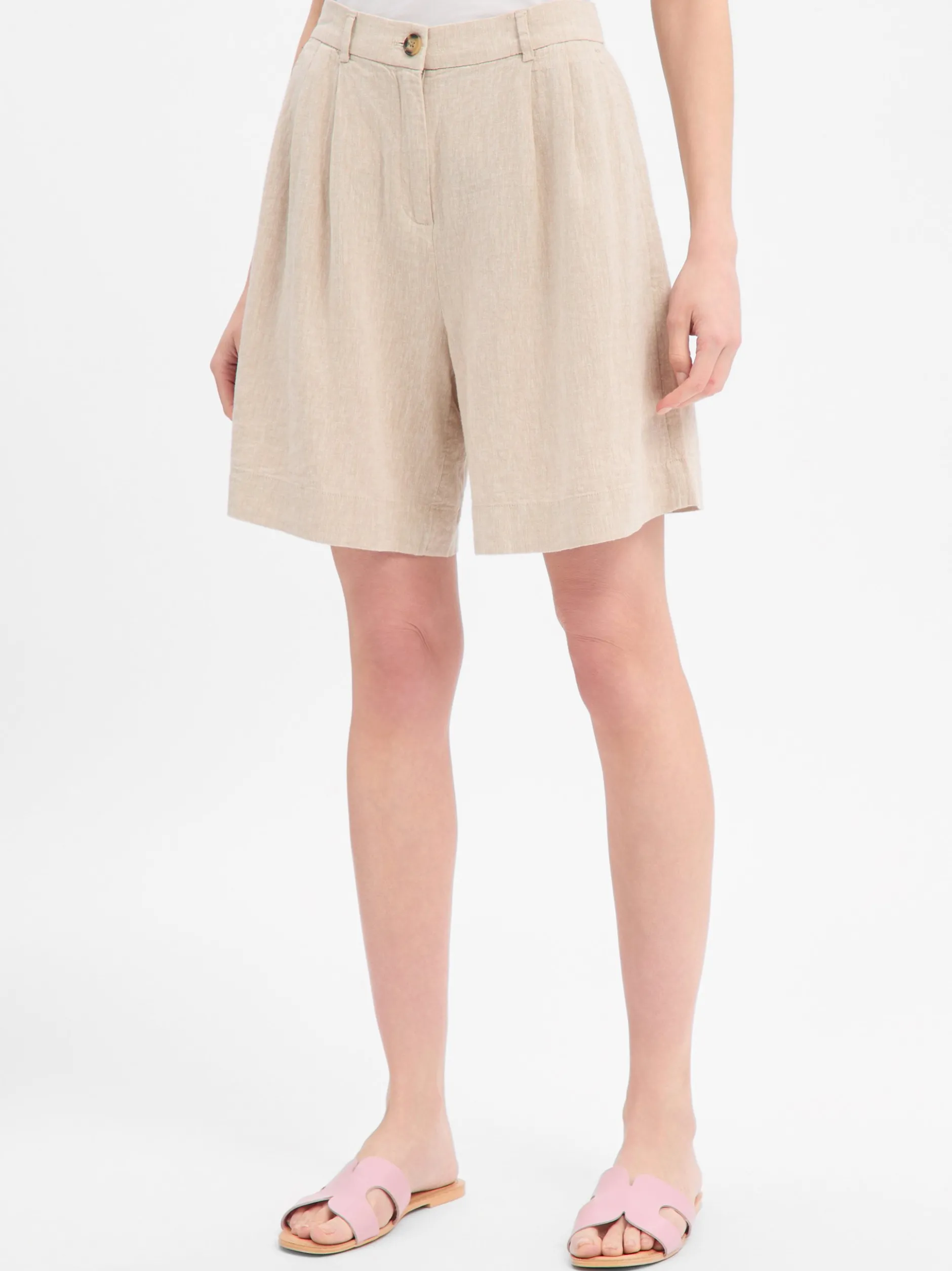 Msch Copenhagen Damen Shorts - MSCHViana Ginia in melange