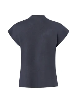 Msch Copenhagen Damen Strickshirt - MSCHArisha in anthrazit