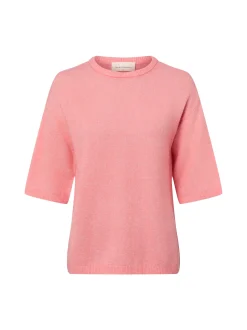 Msch Copenhagen Damen Strickpullover mit Alpakaanteil - MSCHKellsey Algeria in rosa