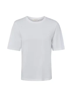 Msch Copenhagen Damen T-Shirt - MSCHJeanitta in weiß