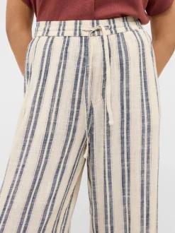 Mustang Damen Hose in blau mehrfarbig