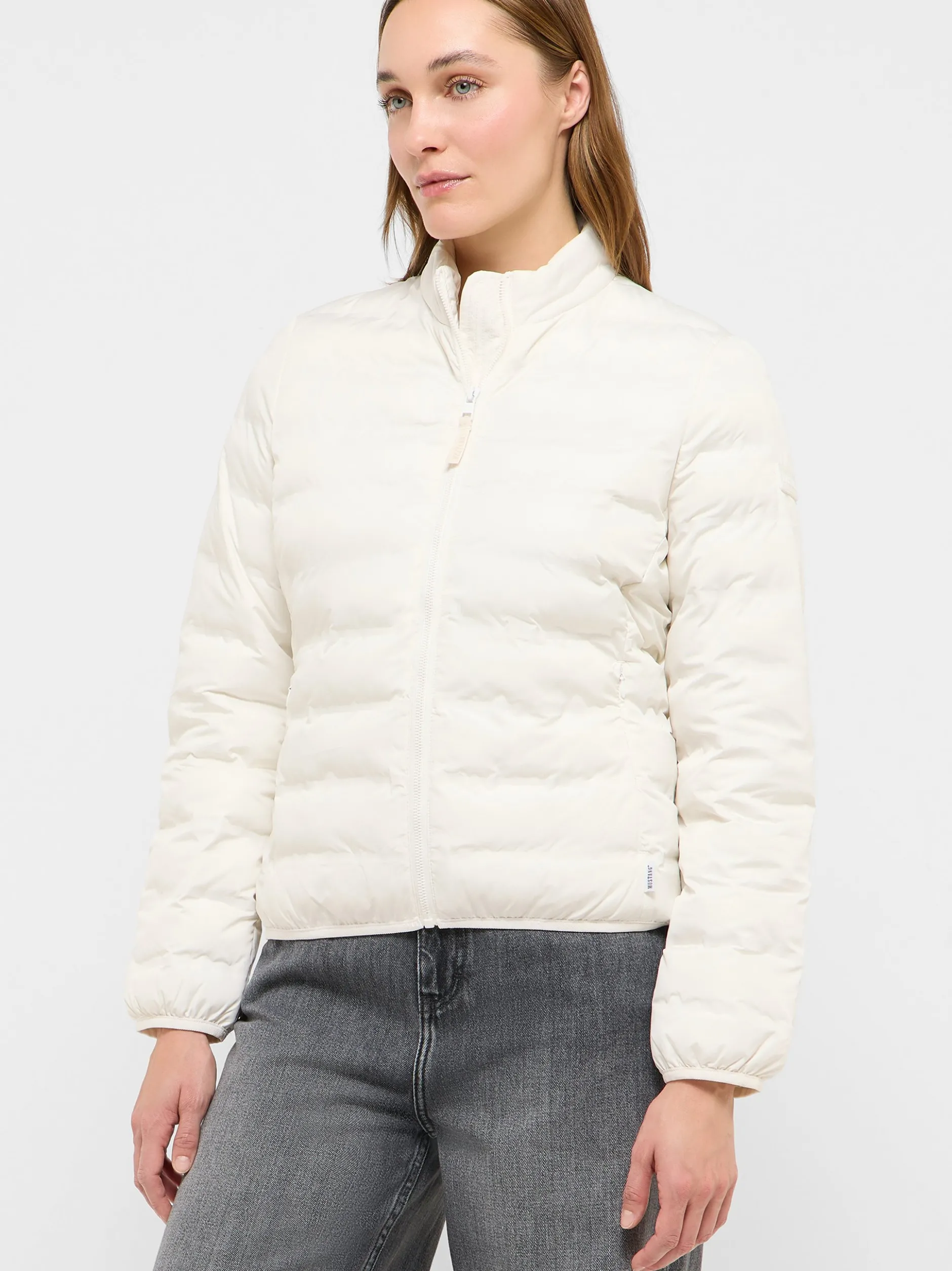 Mustang Damen Jacke in weiß