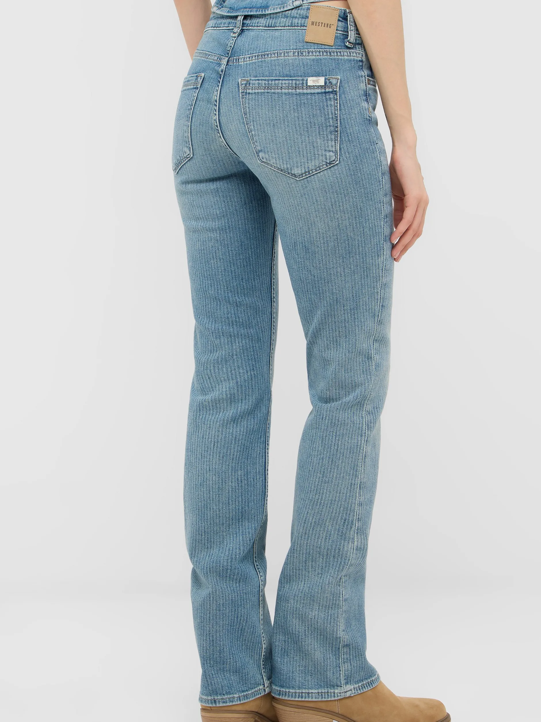 Mustang Damen Jeans in bleached