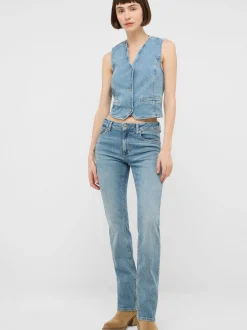 Mustang Damen Jeans in bleached