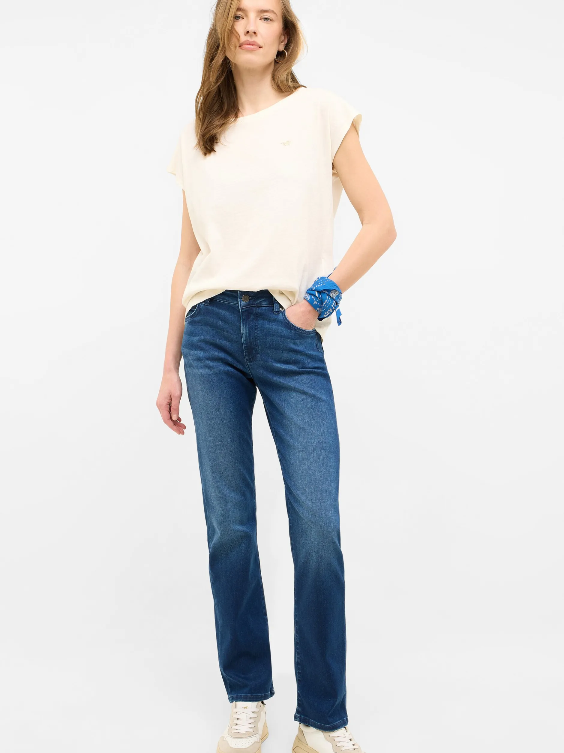 Mustang Damen Jeans in medium stone