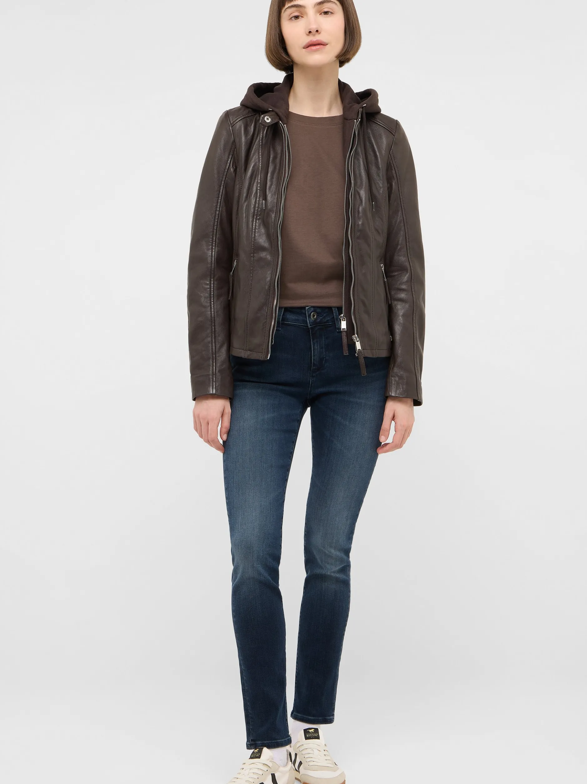Mustang Damen Jeans in medium stone