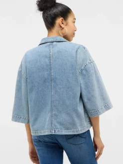 Mustang Damen Jeansjacke in hellblau