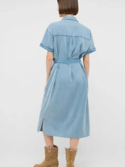 Mustang Damen Kleid in light stone