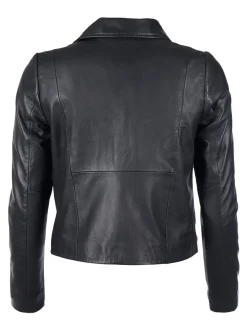 Mustang Damen Lederjacke in schwarz