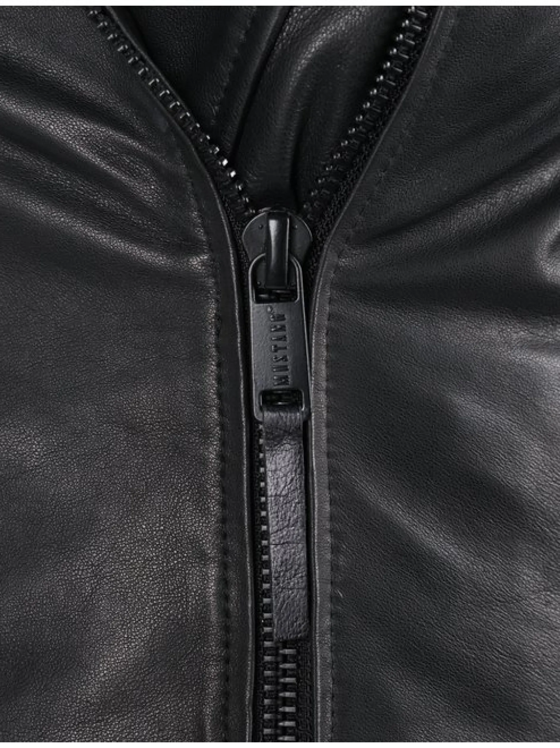 Mustang Damen Lederjacke in schwarz