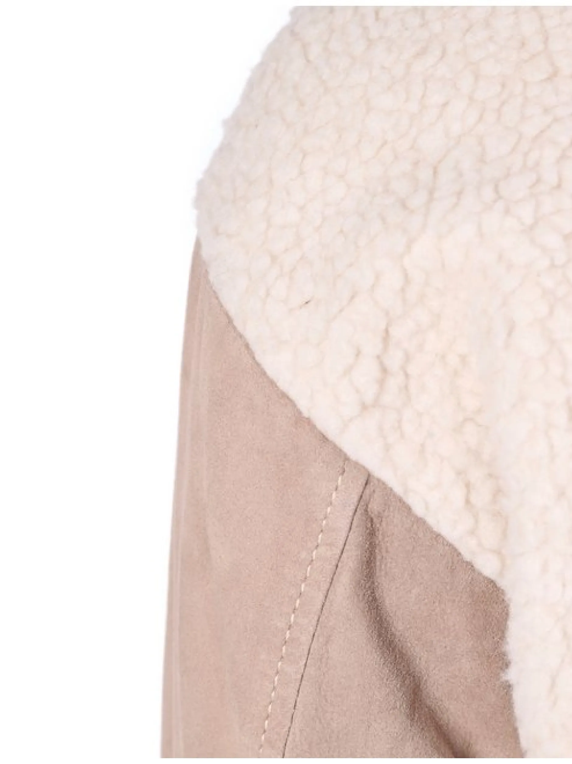 Mustang Damen Lederjacke in taupe