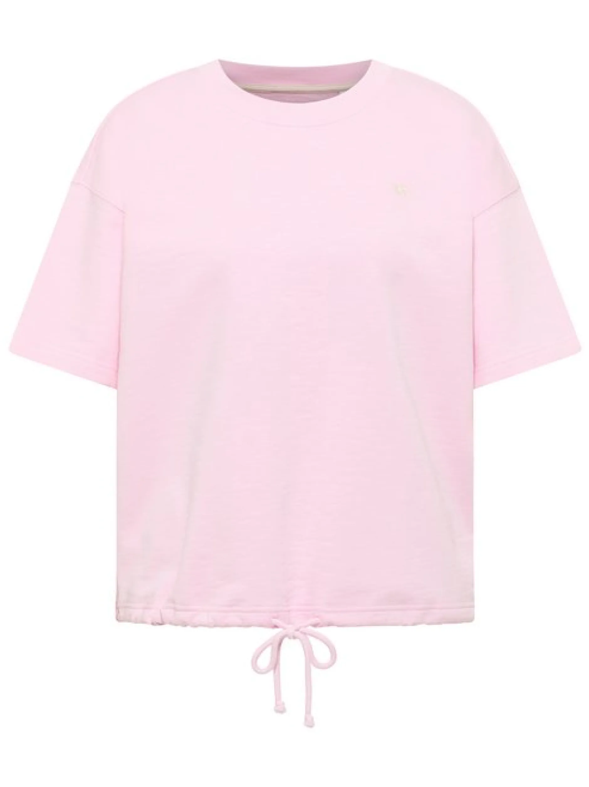 Mustang Damen Shirt in rosa - Ausschnitt: Rundhals