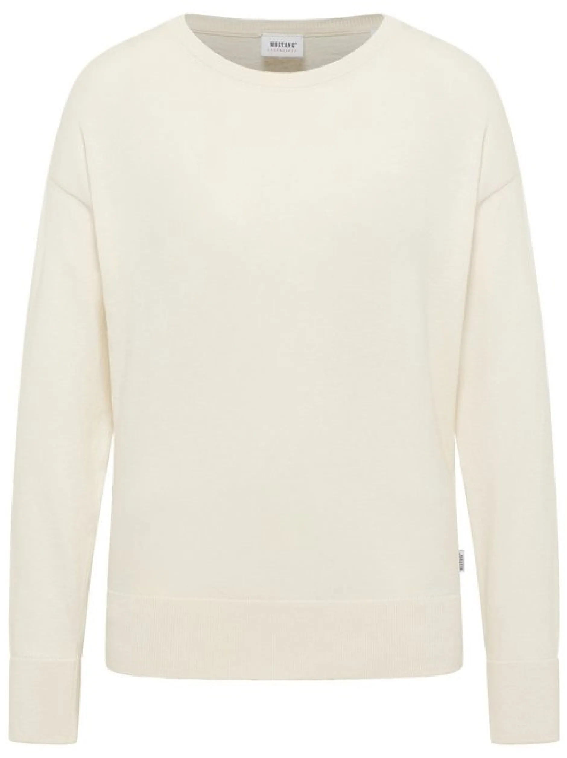 Mustang Damen Strickpullover in ecru - Ärmel: langarm