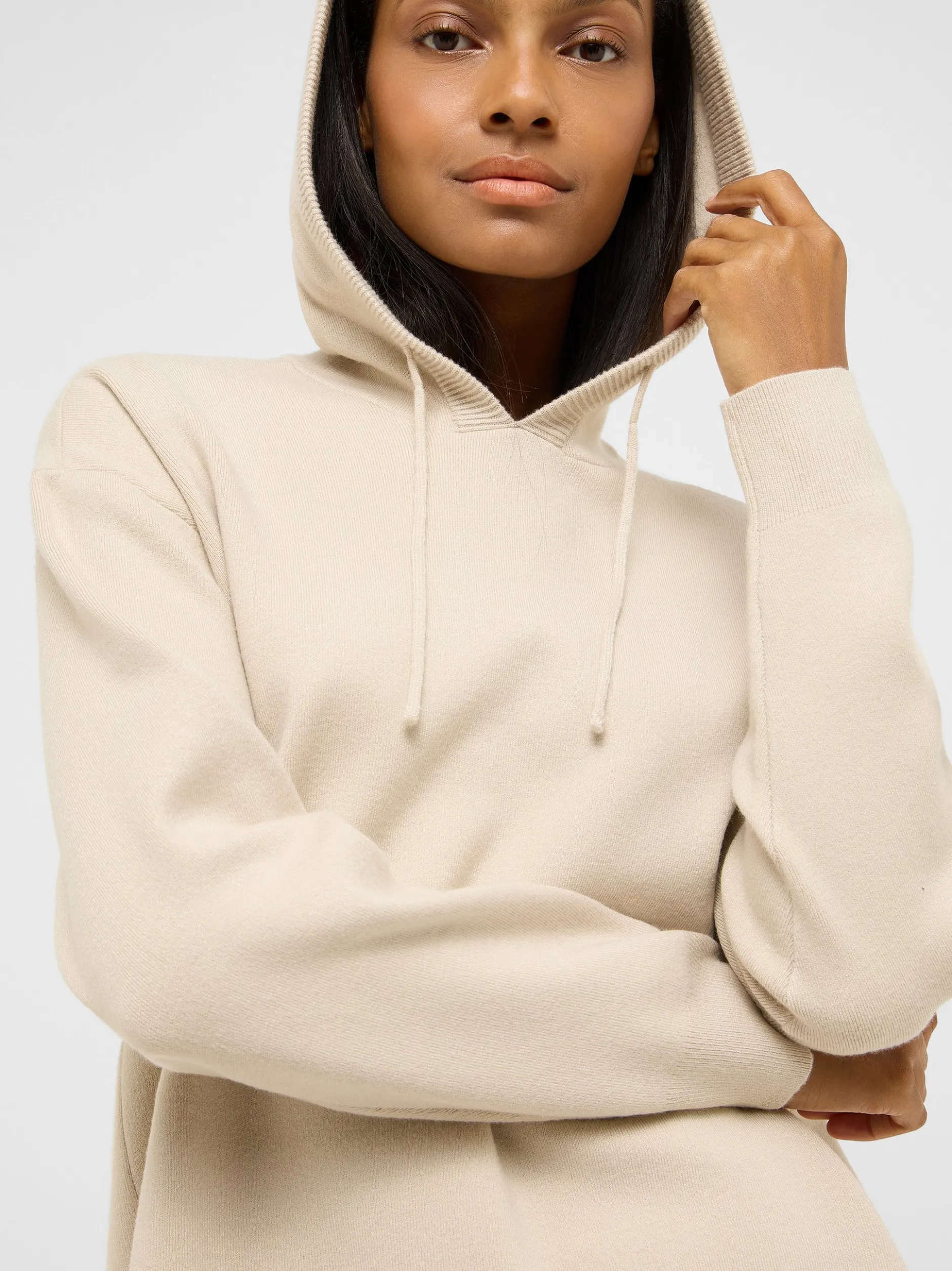 Mustang Damen Strickpullover in beige