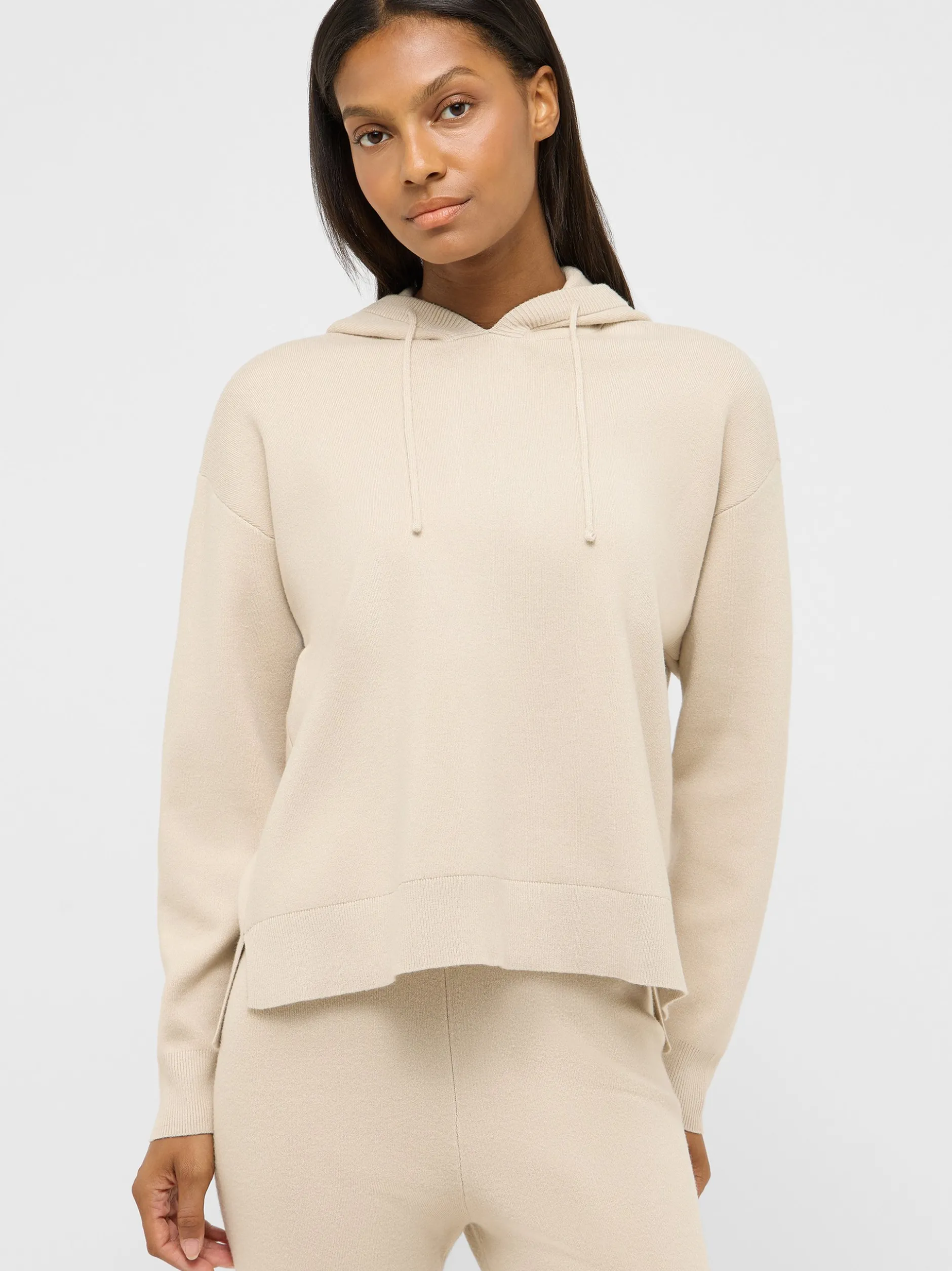 Mustang Damen Strickpullover in beige