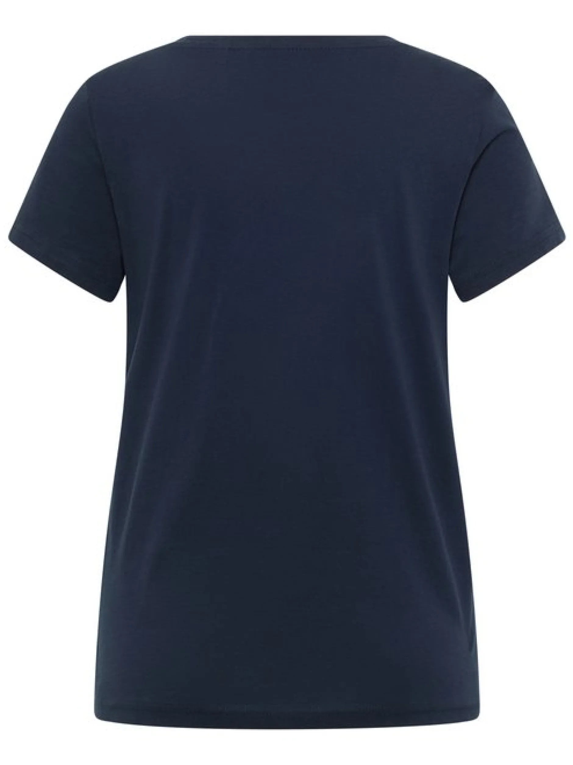 Mustang Damen T-Shirt in marine - Ausschnitt: Rundhals