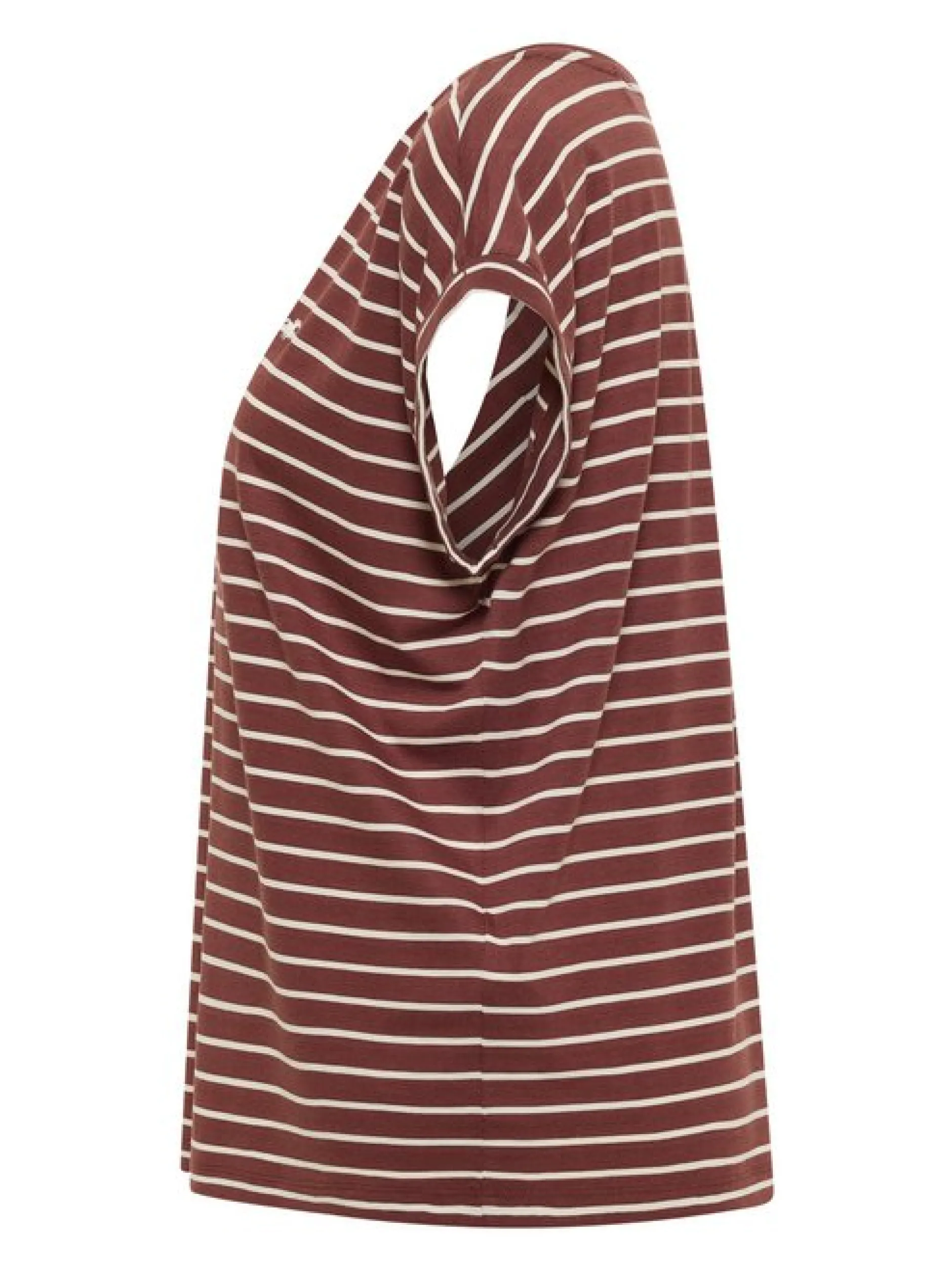Mustang Damen T-Shirt in rot mehrfarbig - Ärmel: Halbarm