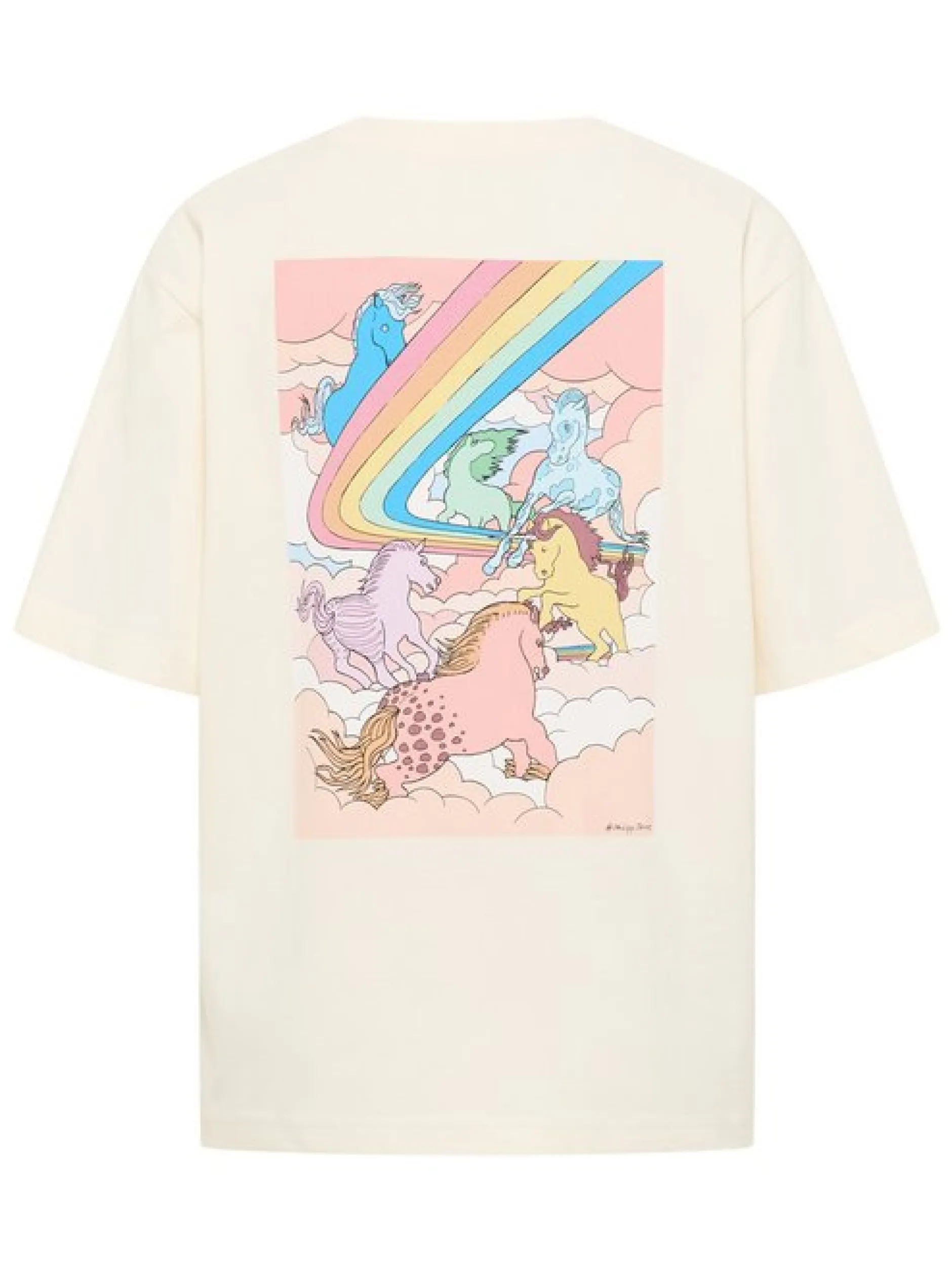 Mustang Damen T-Shirt in weiß - Ausschnitt: Rundhals