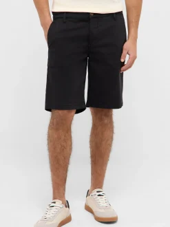 Mustang Herren Chinoshorts in schwarz