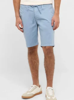 Mustang Herren Chinoshorts in hellblau