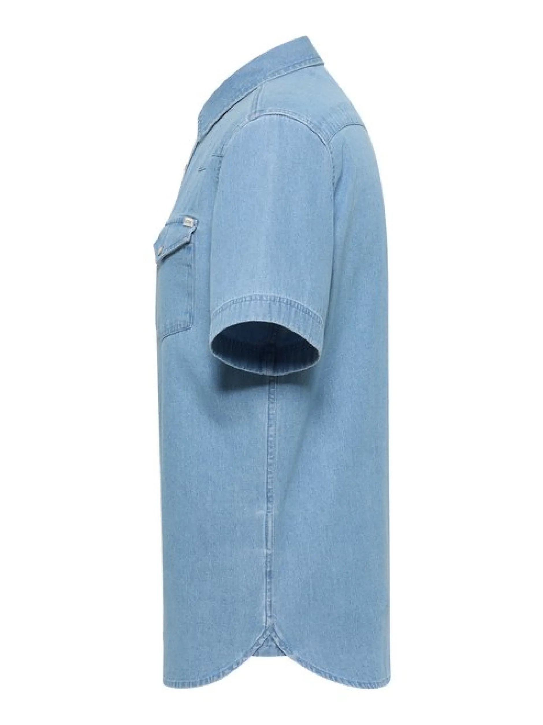 Mustang Herren Hemd in hellblau