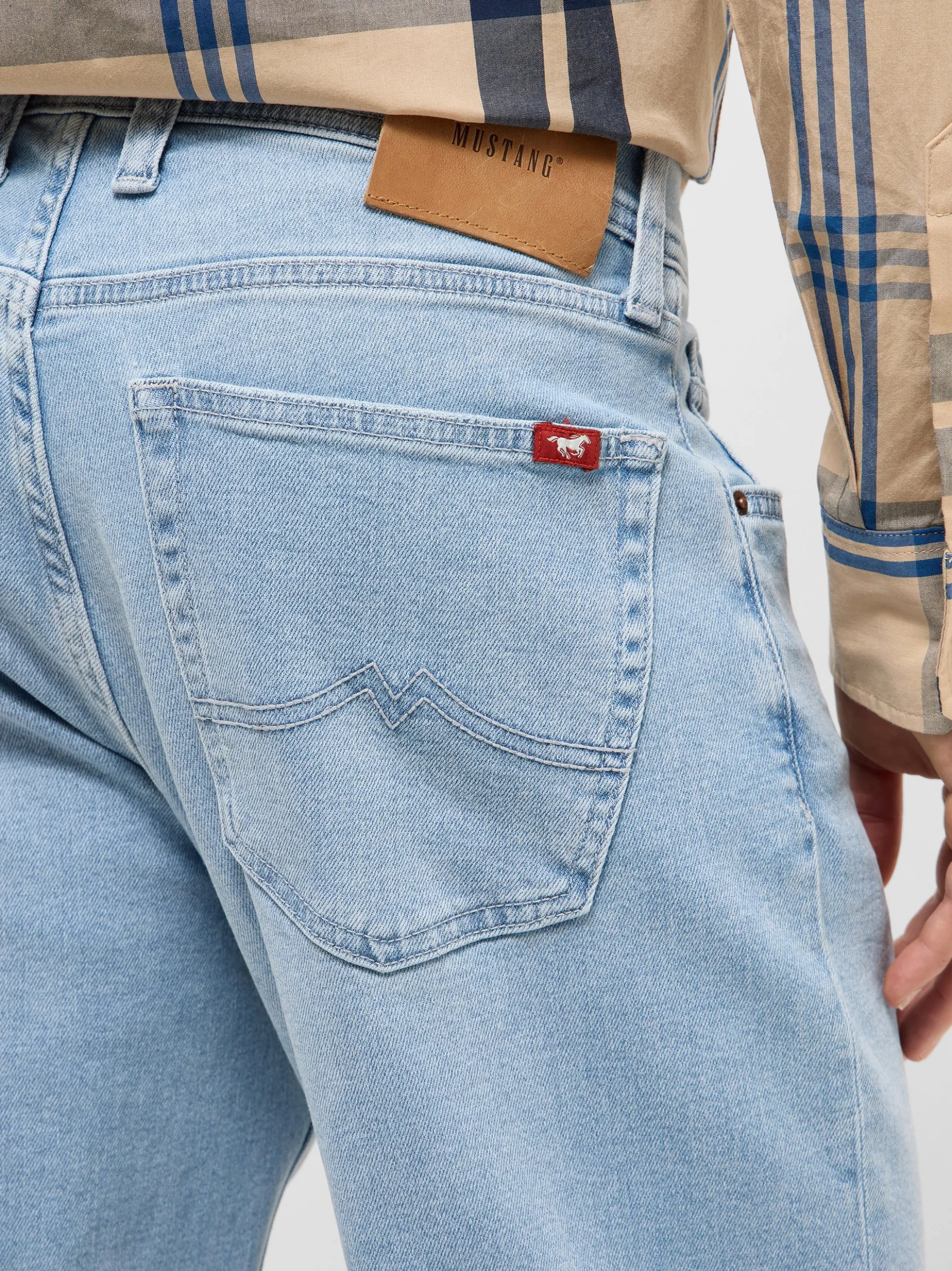 Mustang Herren Jeans in bleached