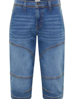 Mustang Herren 3/4-Jeans in dark stone denim