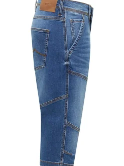 Mustang Herren 3/4-Jeans in dark stone denim