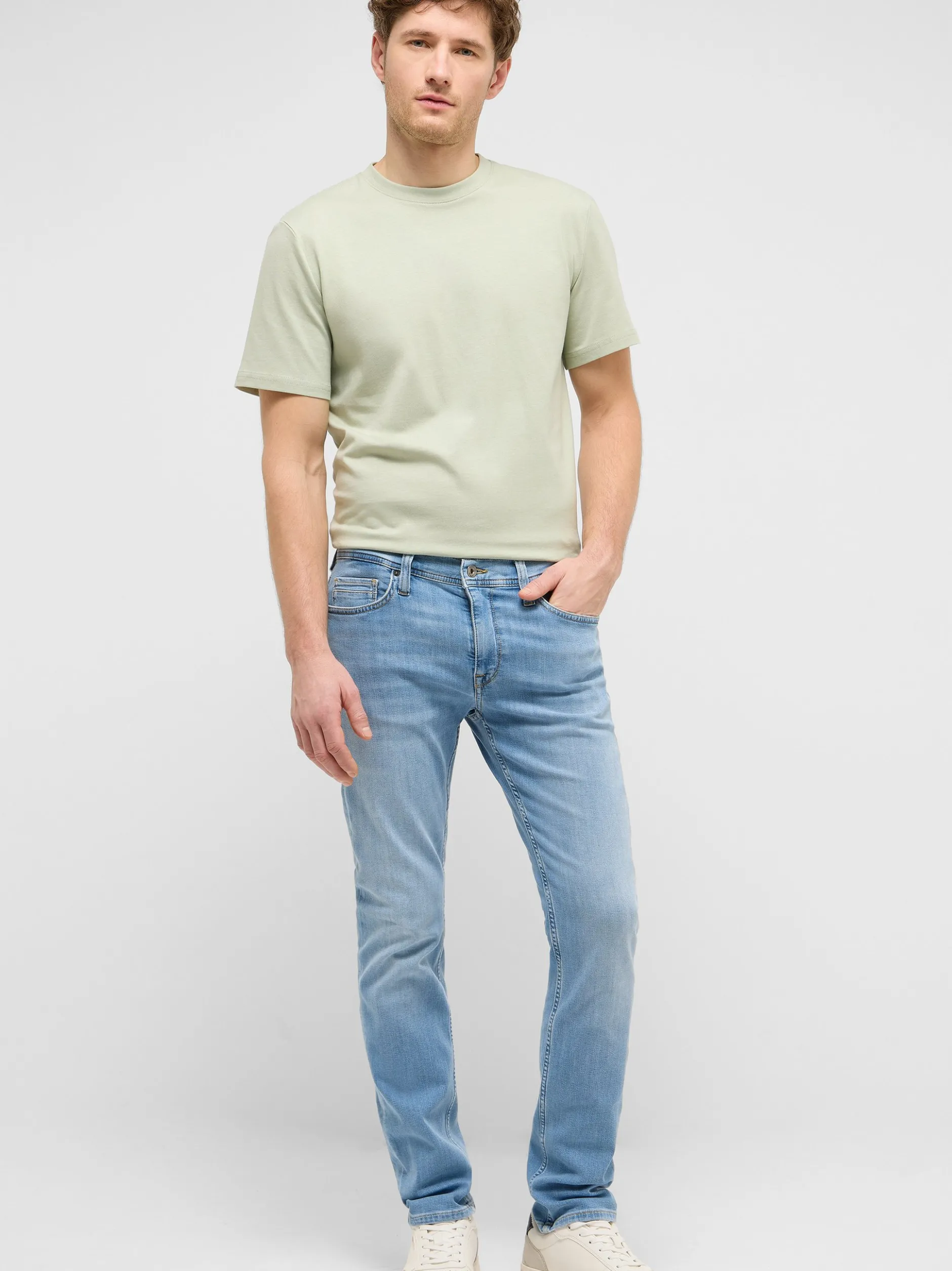 Mustang Herren Jeans in light stone
