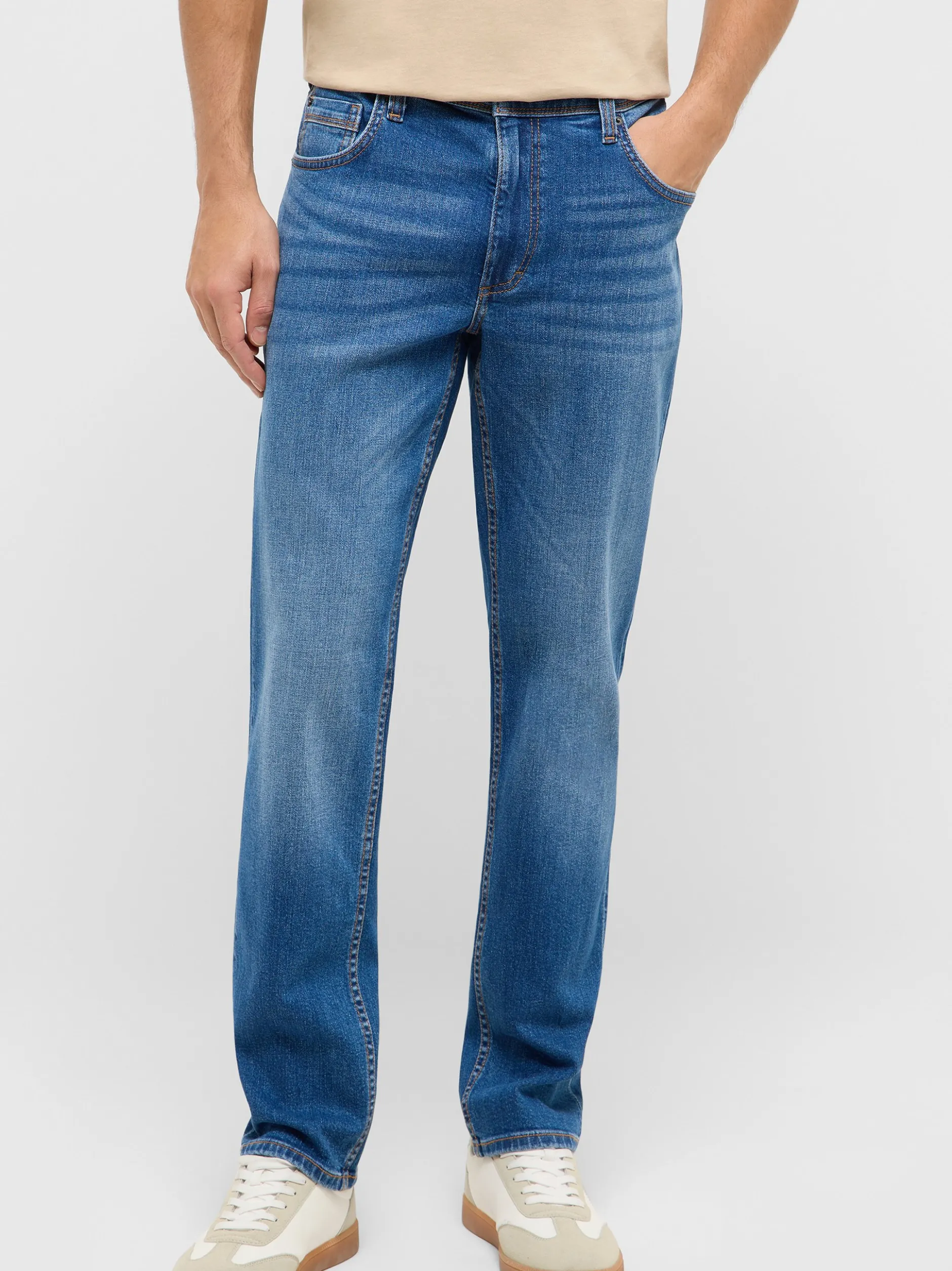 Mustang Herren Jeans in light stone