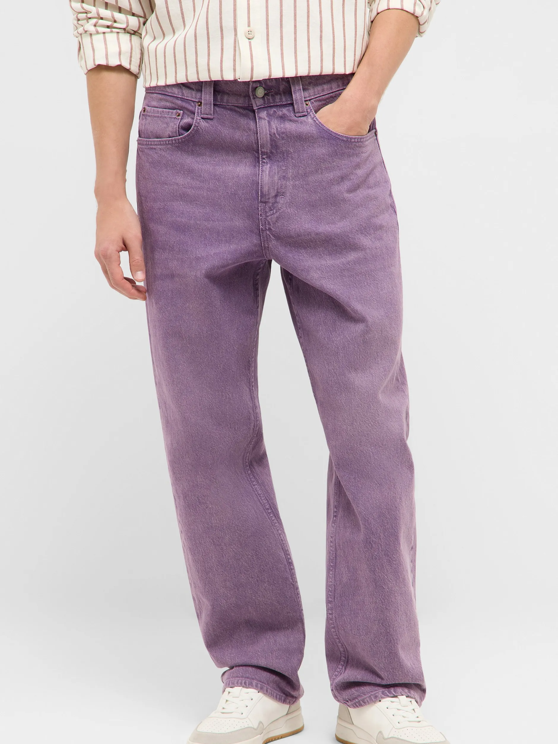 Mustang Herren Jeans in lila