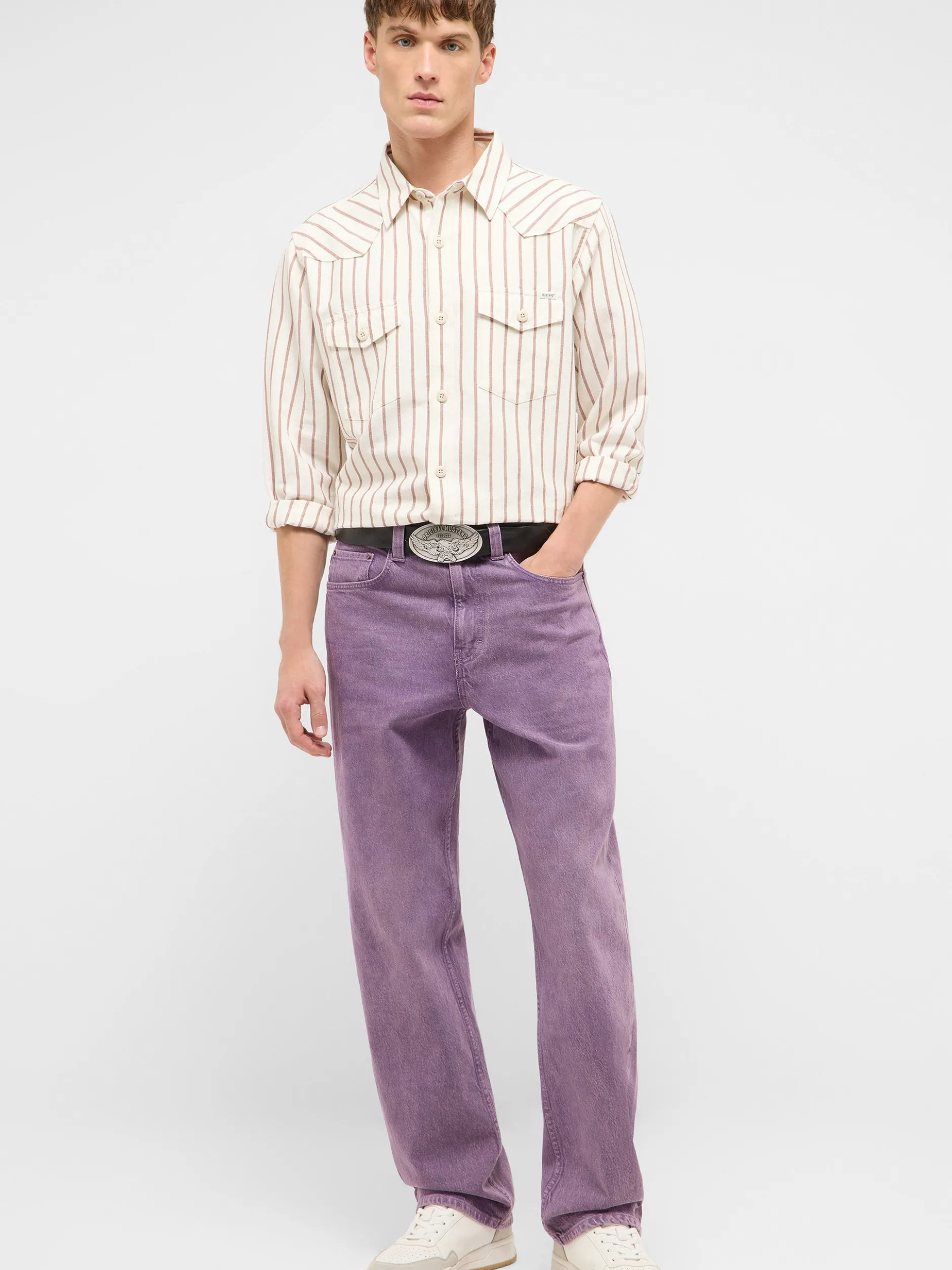 Mustang Herren Jeans in lila