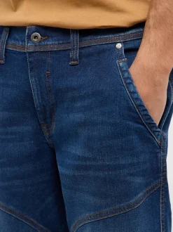 Mustang Herren 3/4-Jeans in medium stone denim