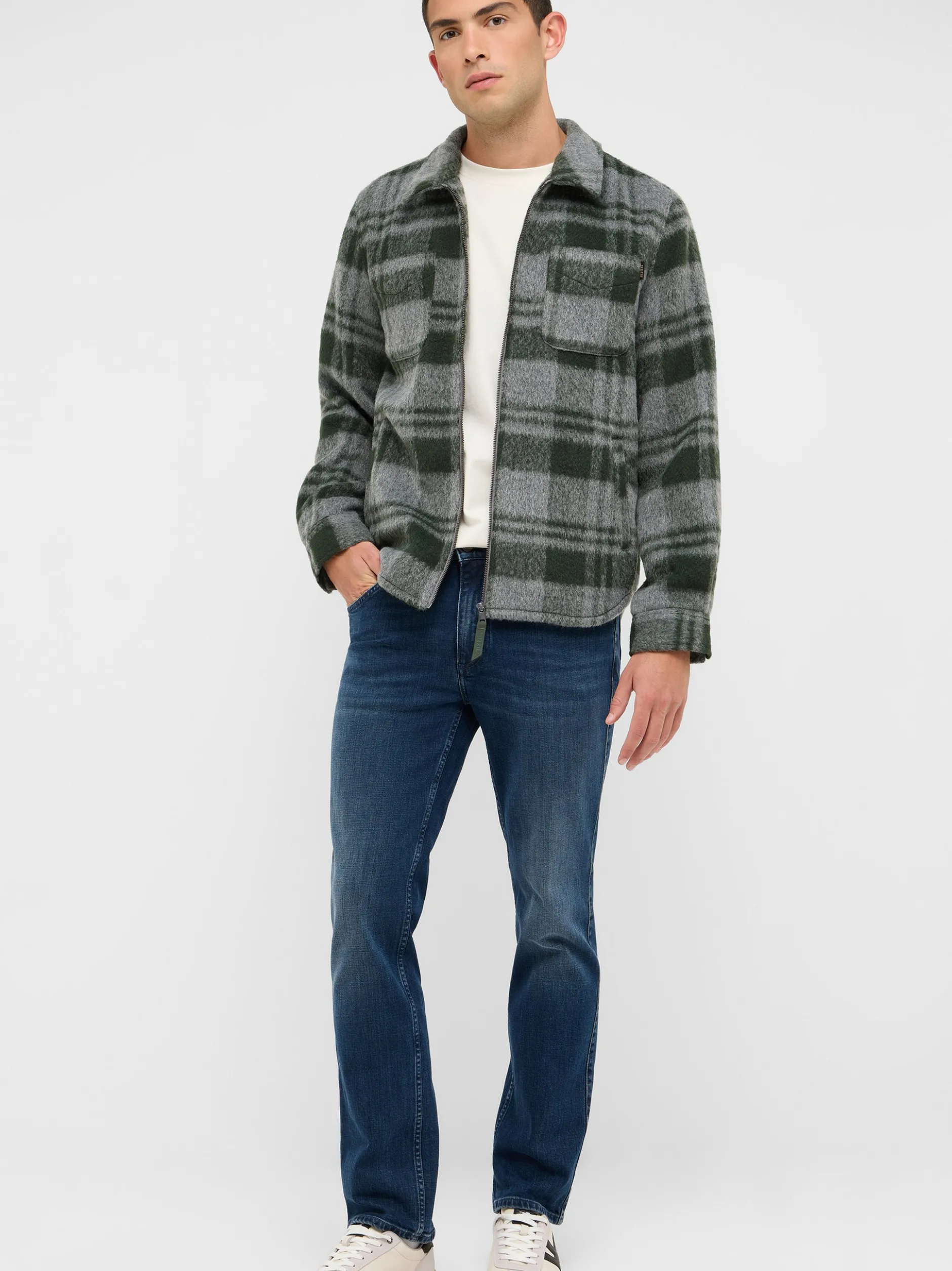 Mustang Herren Jeans in medium stone blau