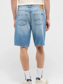 Mustang Herren Jeansshorts in blue stone