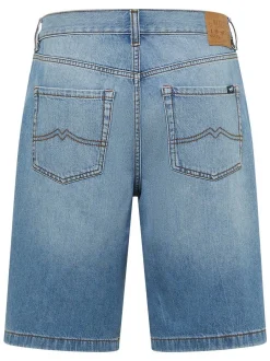 Mustang Herren Jeansshorts in blue stone
