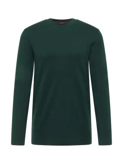 Mustang Herren Langarmshirt in grün - Ärmel: langarm