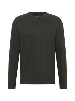 Mustang Herren Langarmshirt in anthrazit